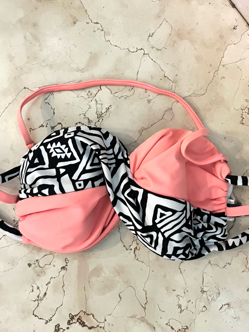 VM Aztec Print Swim Top